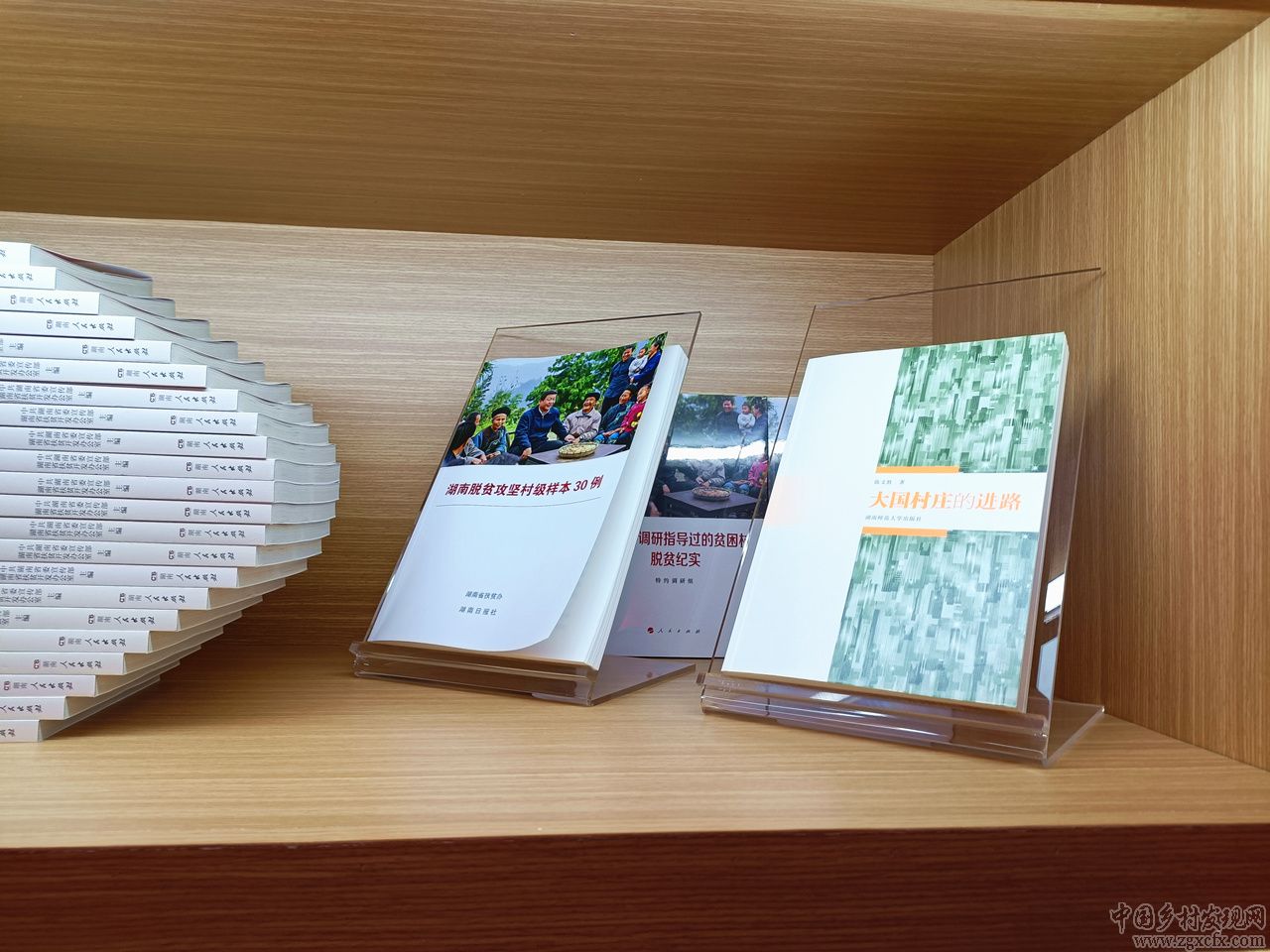 陳文勝《大國(guó)村莊的進(jìn)路》上架省脫貧攻堅(jiān)成就展(圖2)